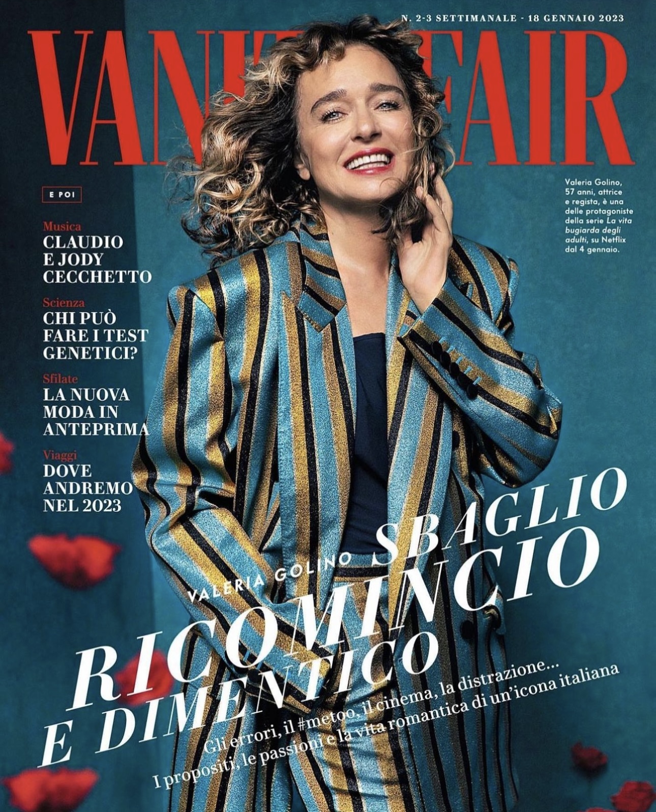 VANITY FAIR - Valeria Golino0